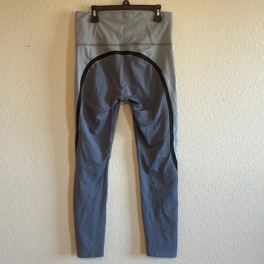 Athleta Spar Colorblock‎ 7/8 Tight Color Silver Bells size small - Picture 5 of 14